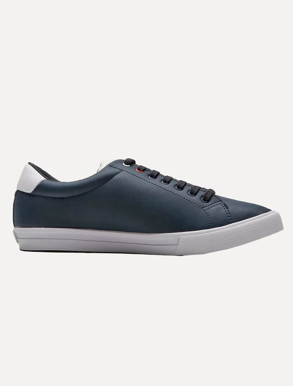 Tênis Tommy Hilfiger Masculino Couro Hockney 12Y Box Sneaker Marinho
