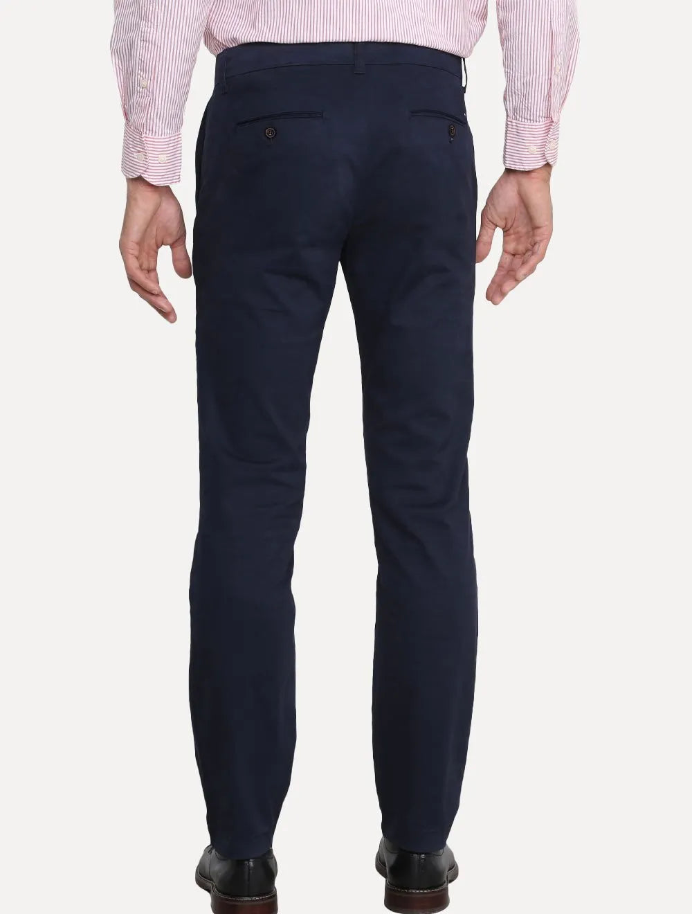Calça Tommy Hilfiger Masculina de Sarja Brooklyn Azul Marinho