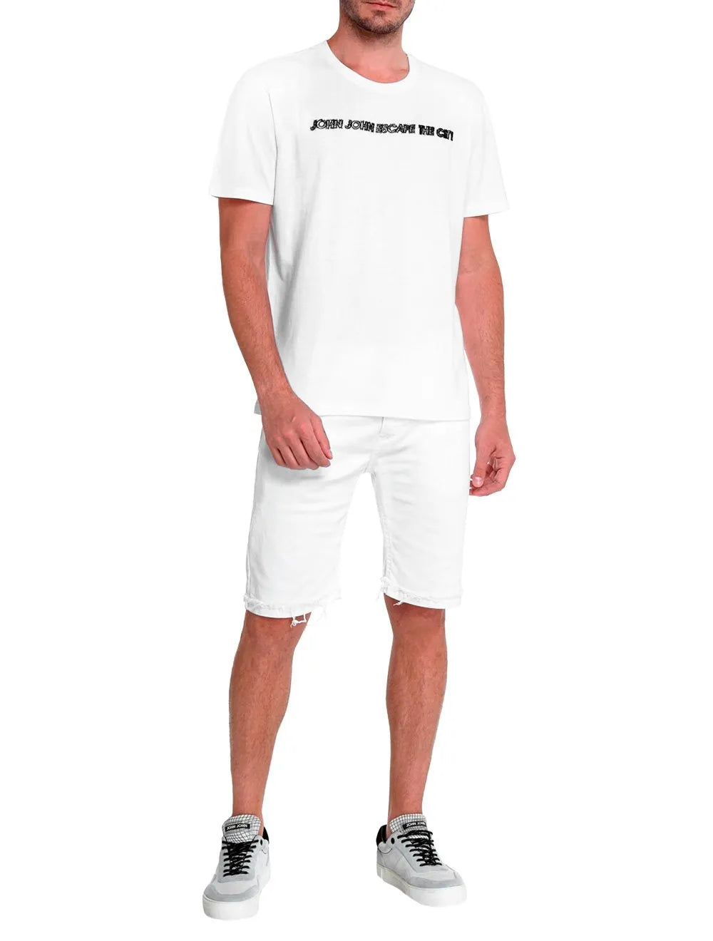 Camiseta John John Masculina Rg Escape Beach Branca