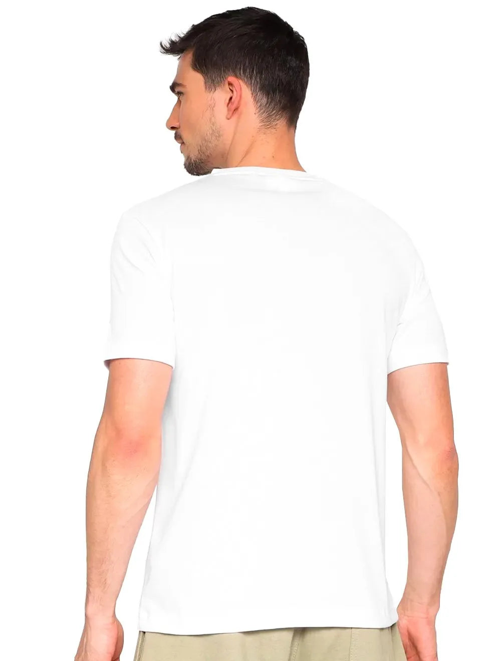 Camiseta Lacoste Masculina Sport Ultra-Dry V-Neck Branca