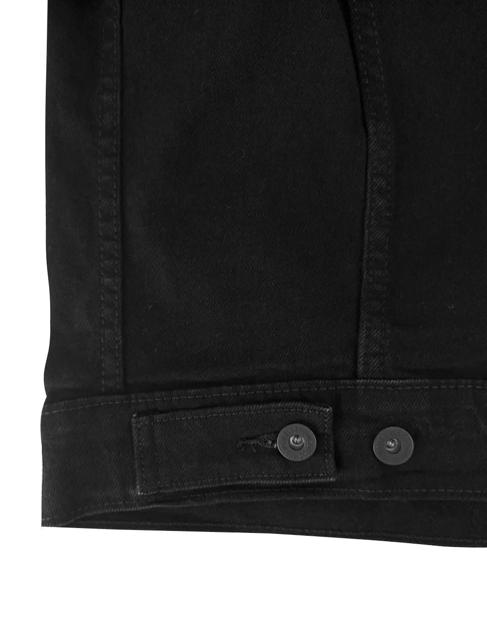 Jaqueta Levis Jeans Masculina Trucker Preta