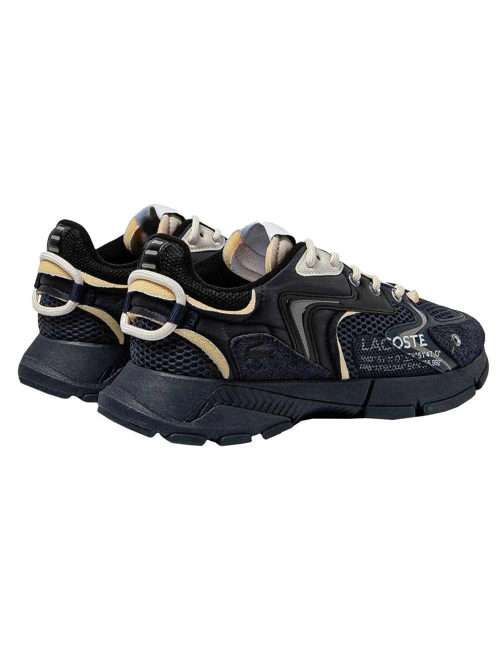 Tênis Lacoste Masculino L003 Neo Blk/Nvy Preto