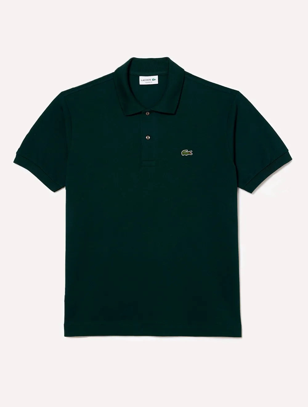 Polo Lacoste Masculina L.12.12 Verde Escuro
