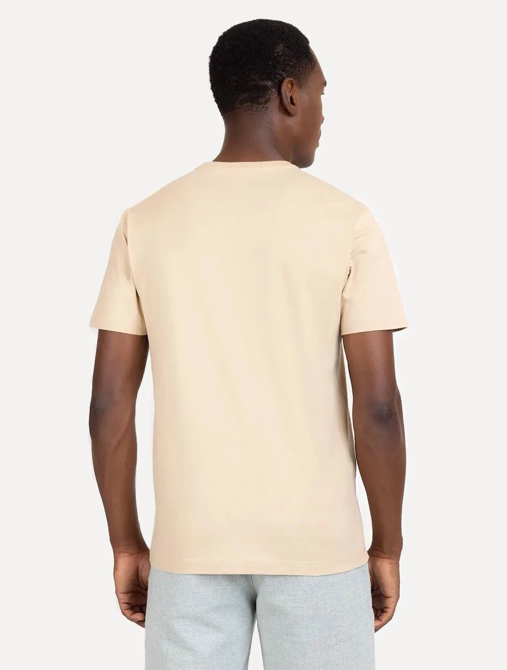 Camiseta Aramis Masculina Basic Lisa Caqui