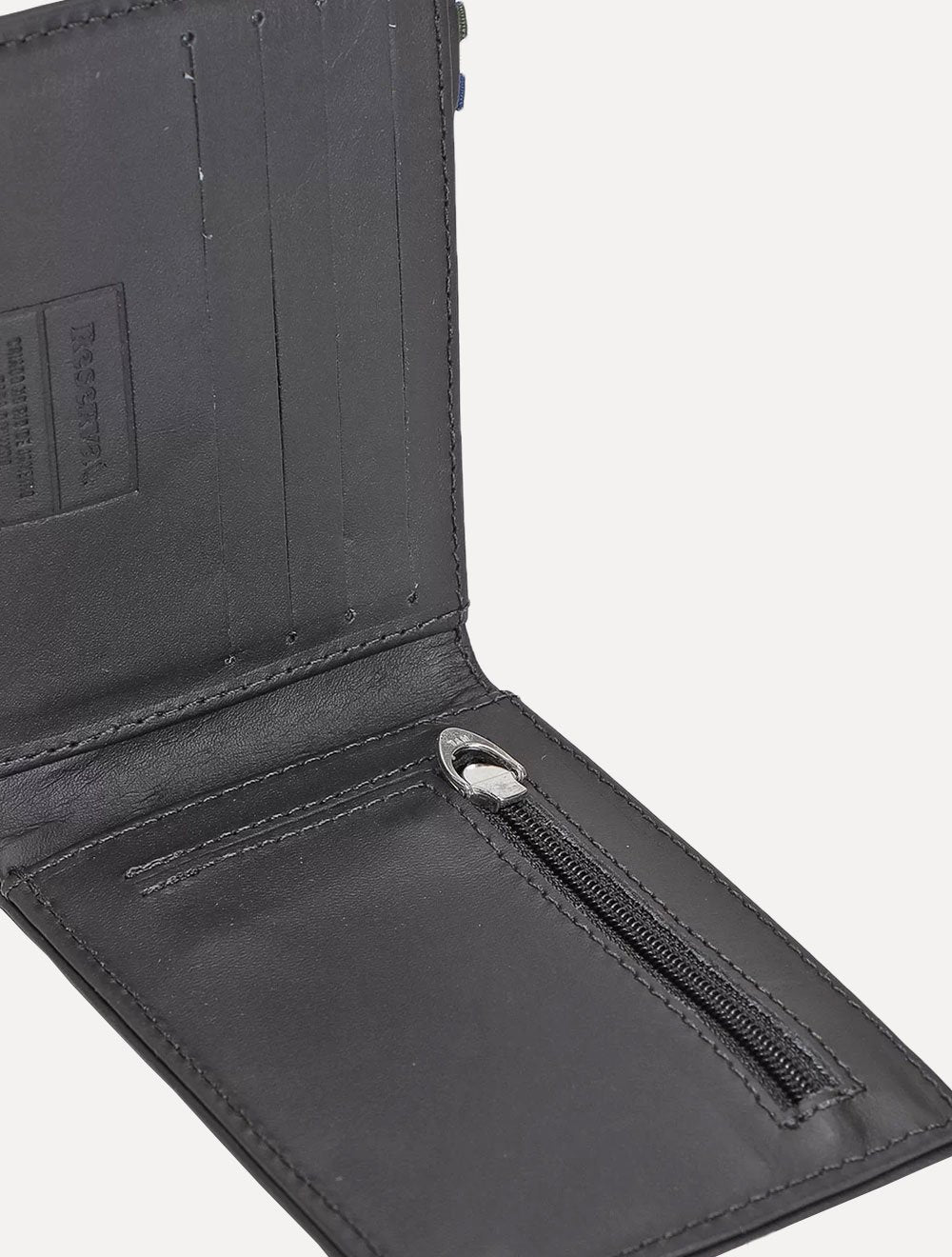 Carteira Reserva Masculina Couro Columbia Preta