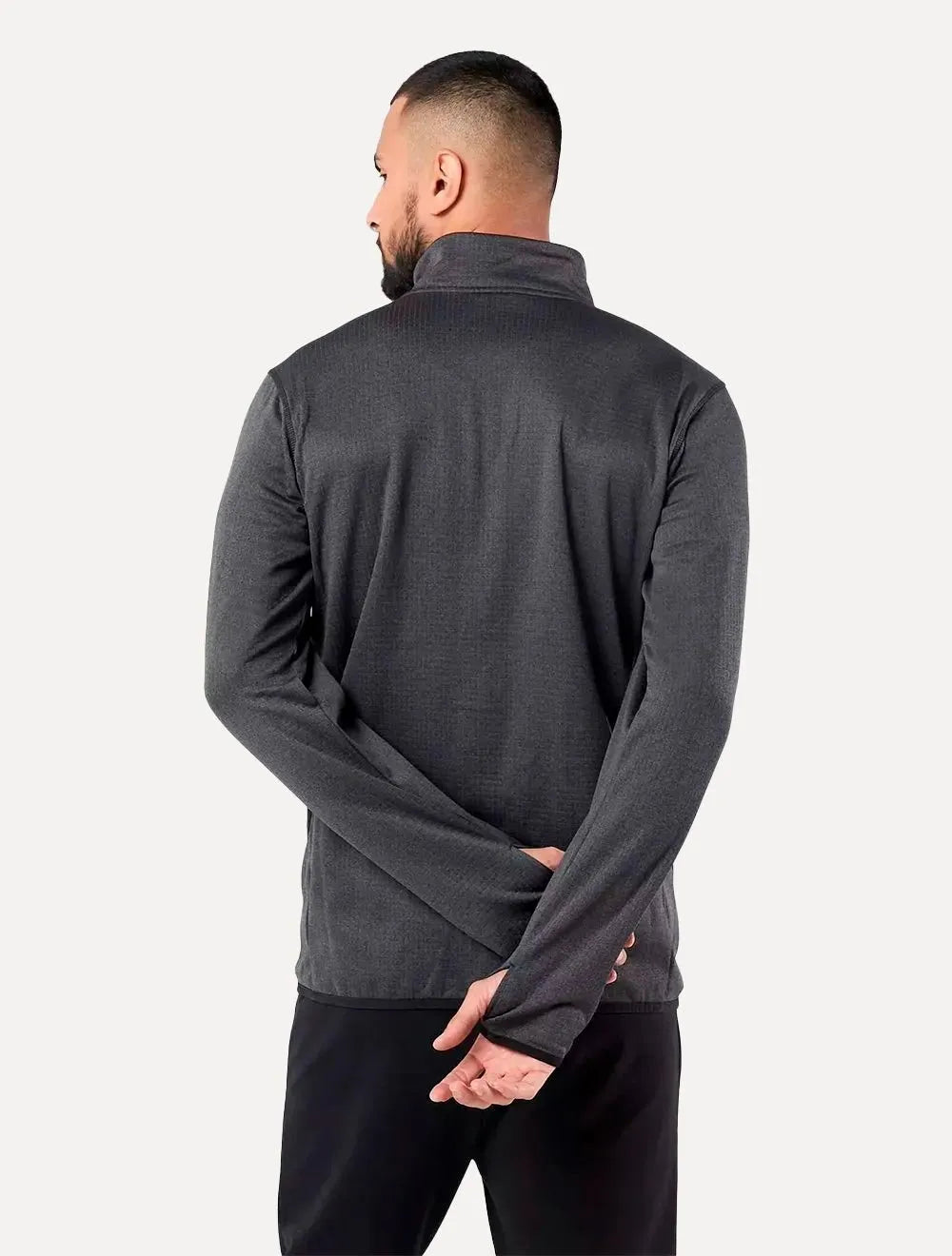 Jaqueta Columbia Masculina Fleece Park View Full Zip Grafite