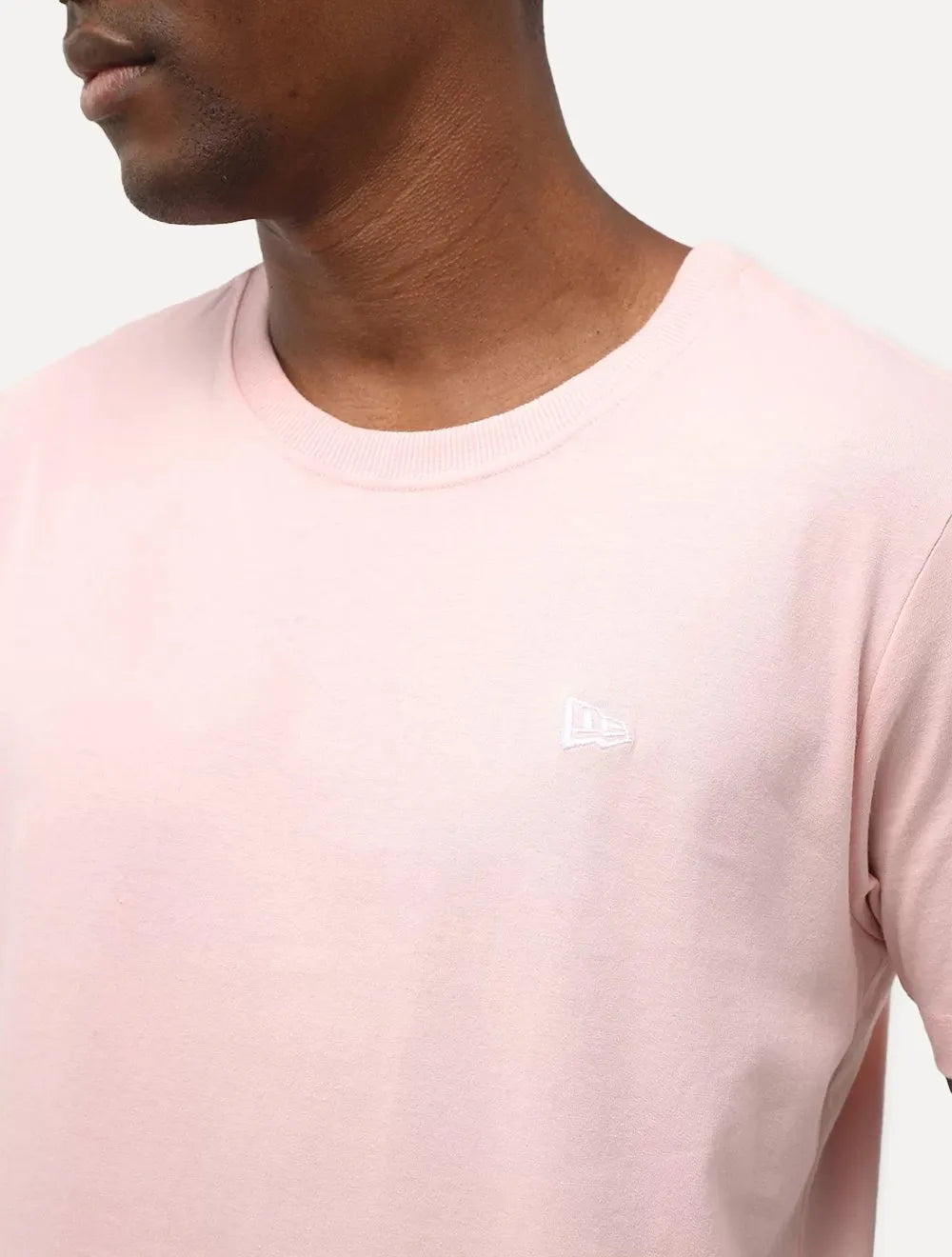 Camiseta New Era Masculina Essentials Tri Rosa Claro