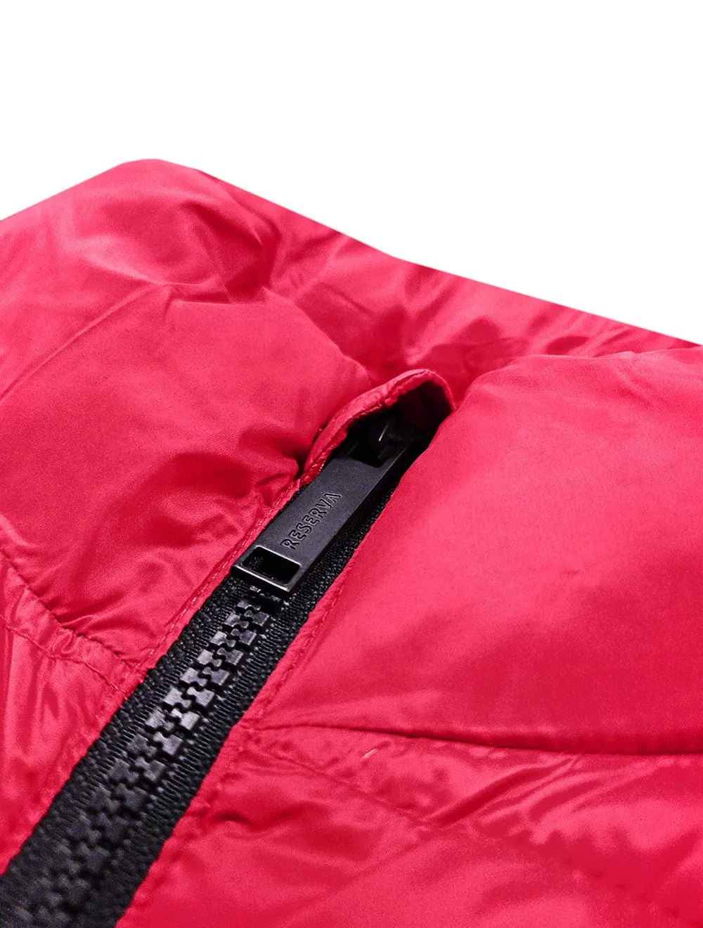 Jaqueta Reserva Masculina Nylon Puffer Downtown Tag Vermelha