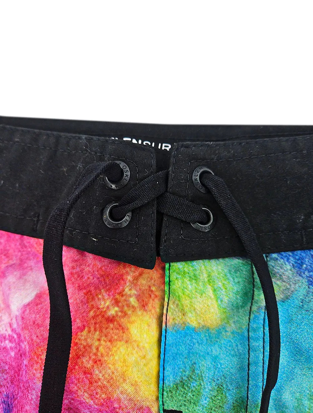 Bermuda Osklen Masculina D'Água Surf Tie Dye Rosa Azul