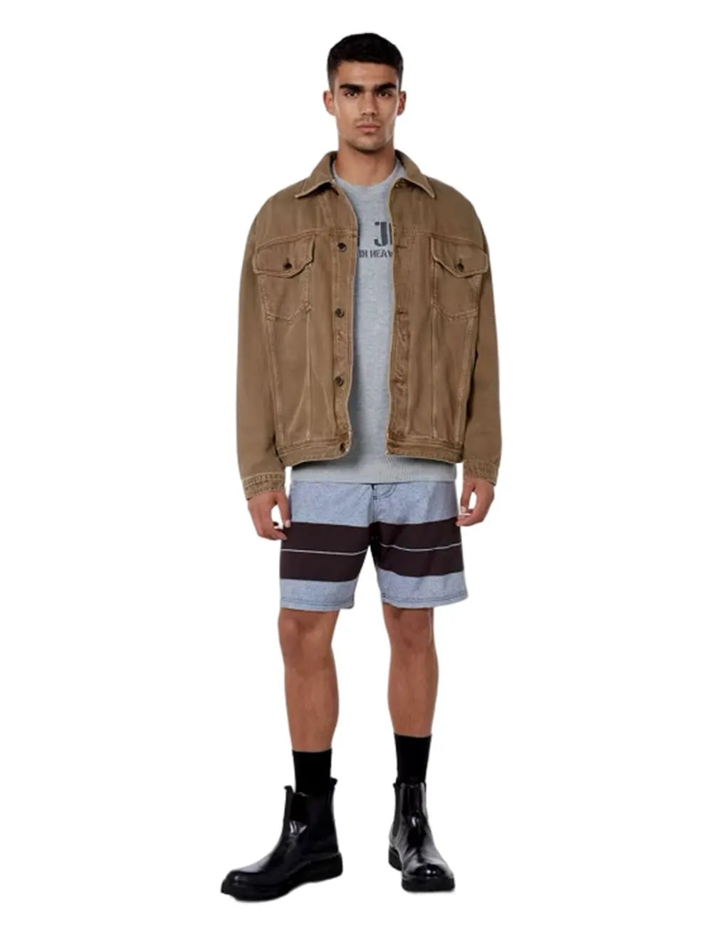 Suéter John John Tricot Regular Made In Heaven Cinza Mescla