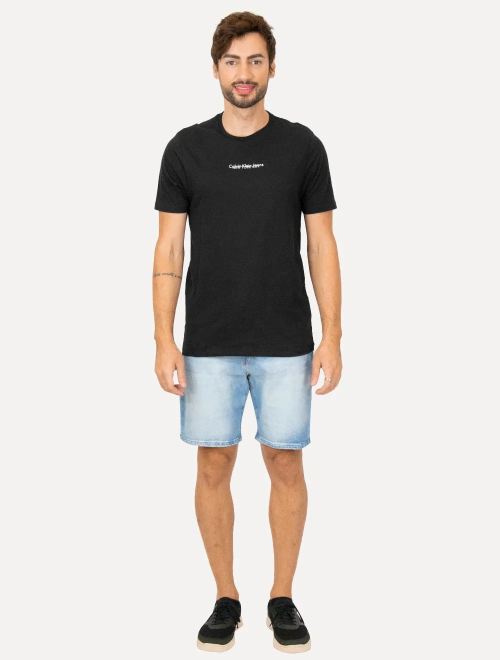 Camiseta Calvin Klein Jeans Masculina New York City Preta