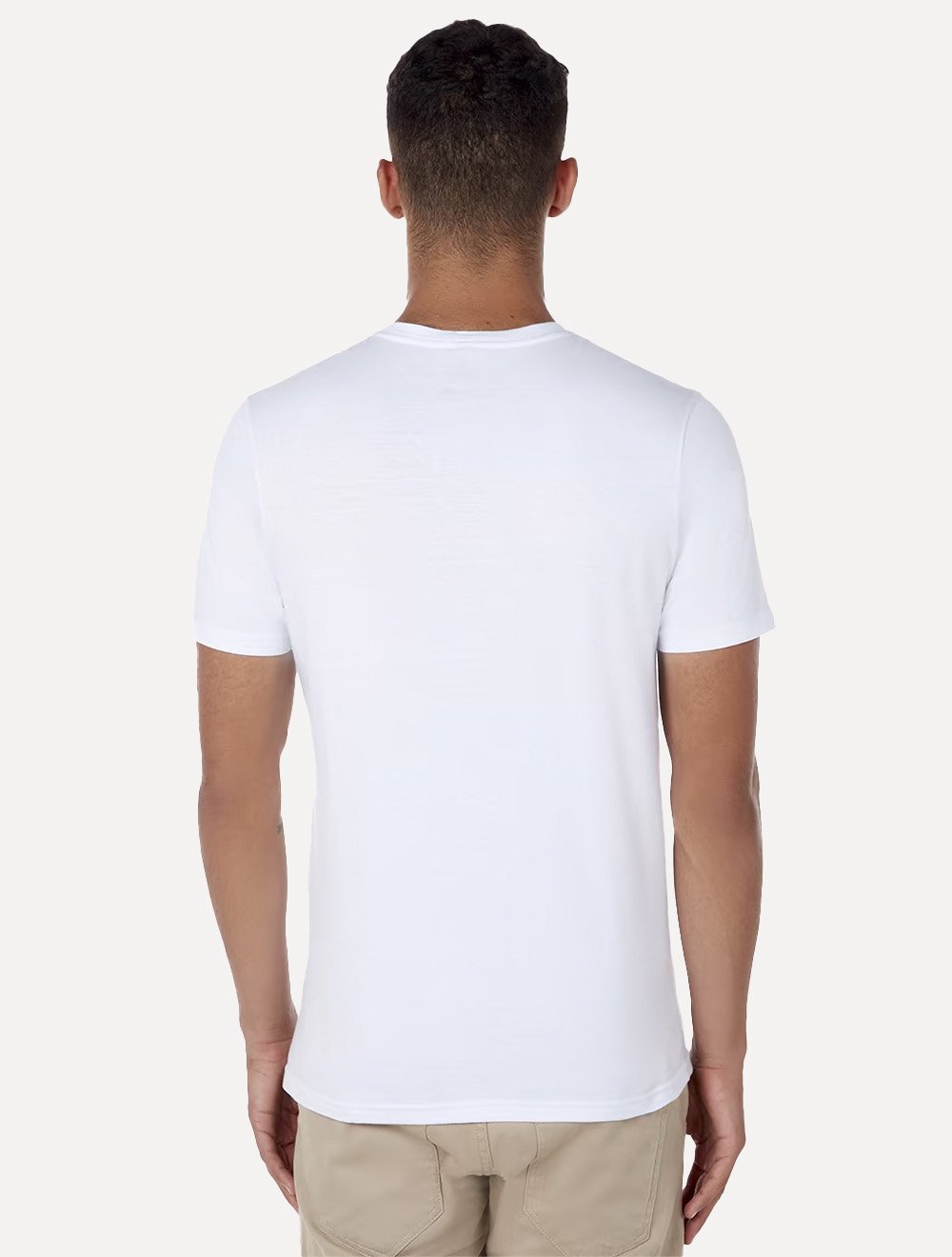 Camiseta John John Masculina Regular Outdoor Logo Branca