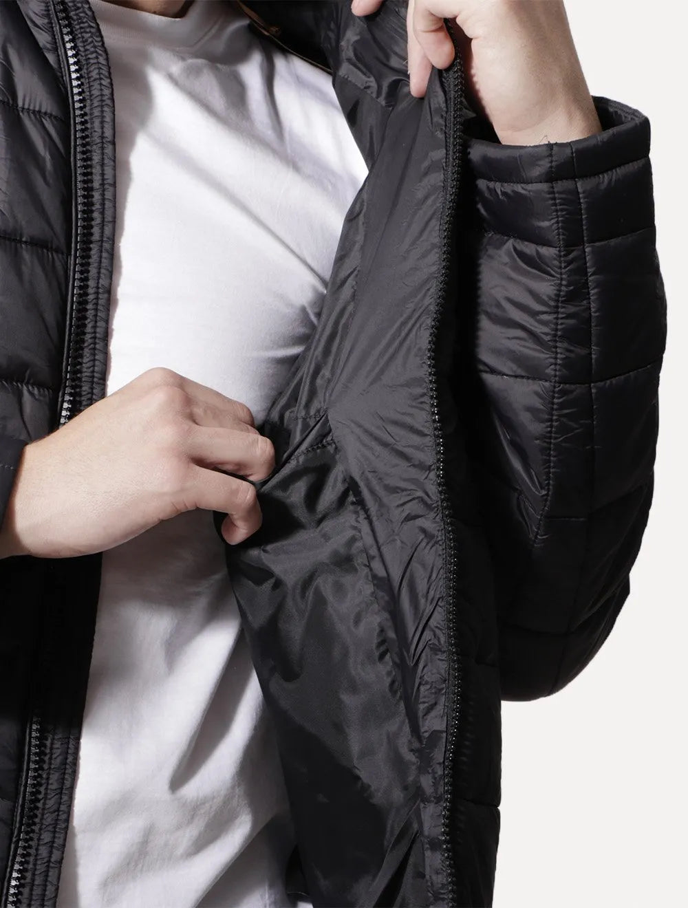Jaqueta John John Masculina Nylon Miller Preta
