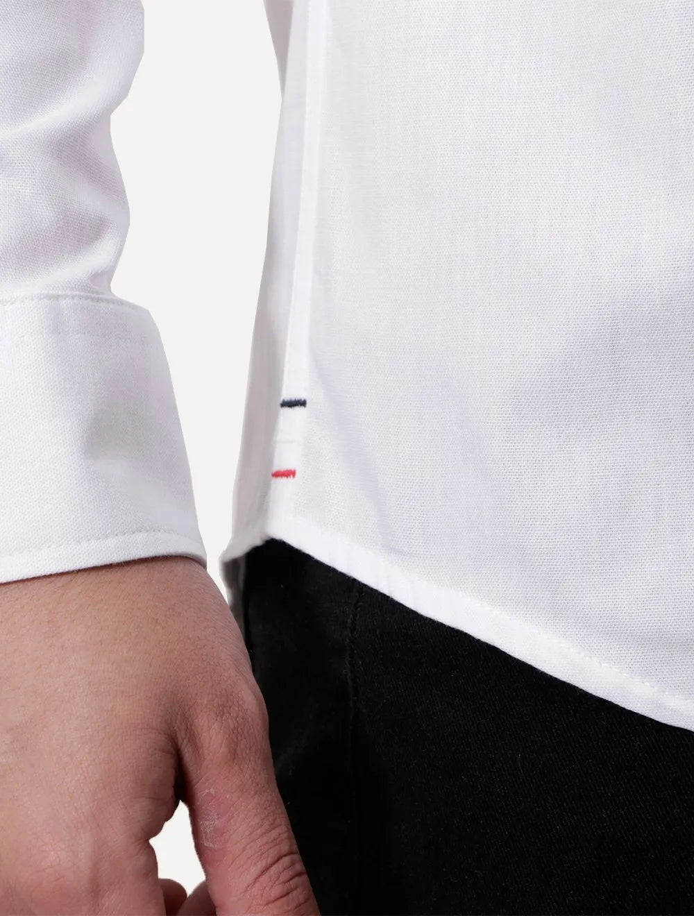 Camisa Tommy Hilfiger Masculina Regular Core Oxford Branca