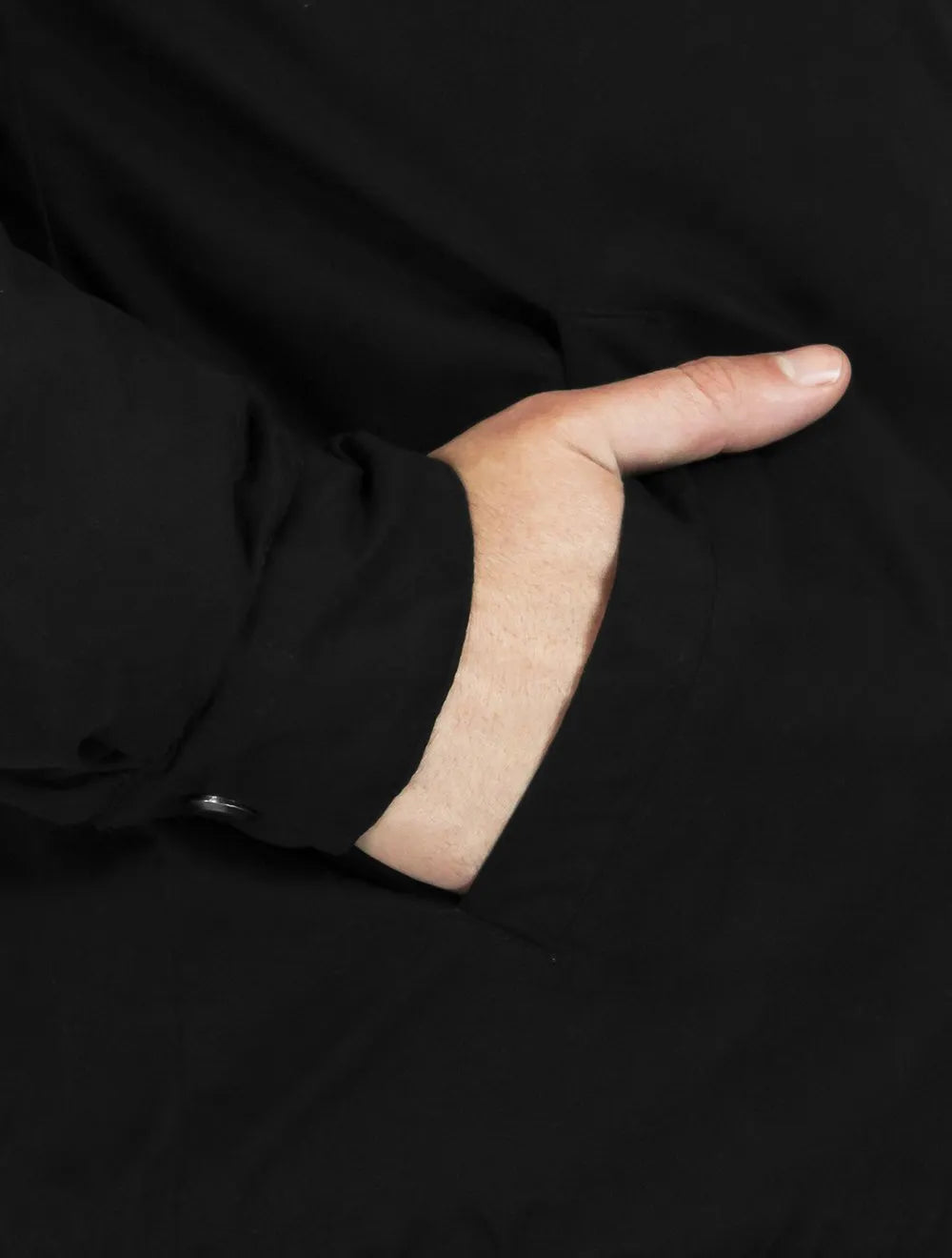 Jaqueta Masculina Sarja Preta