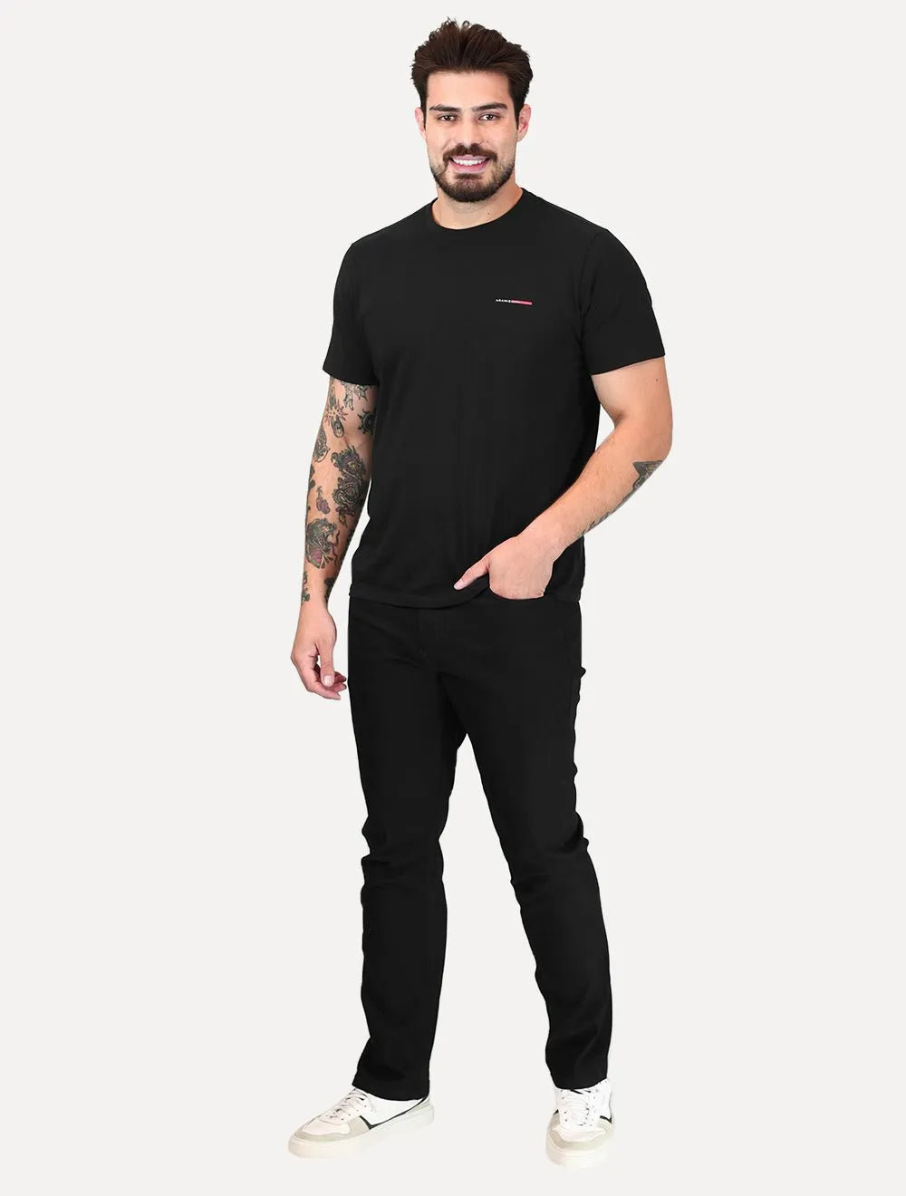 Calça Aramis Jeans Masculina Regular Dark Blue Escura