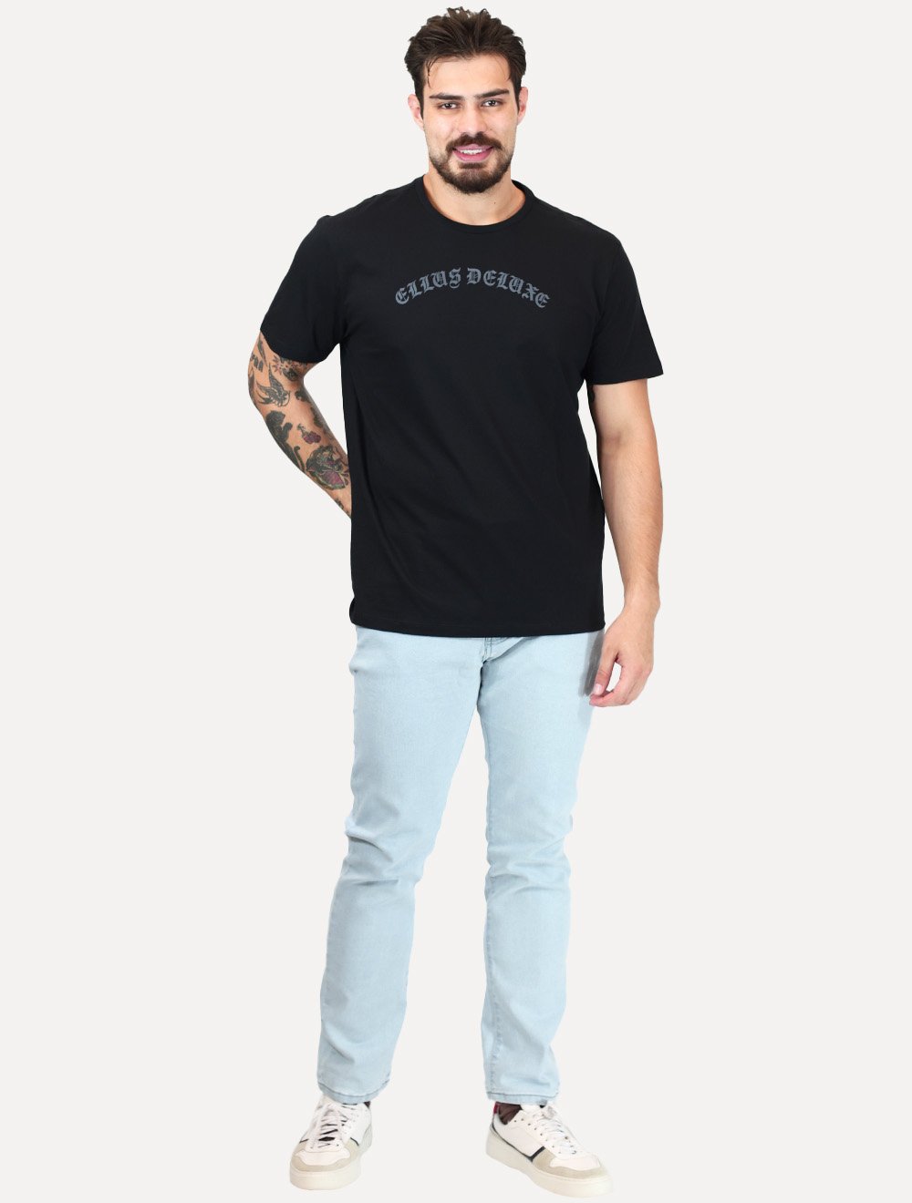 Calça John John Jeans Masculina Skinny Low Santiago Claro