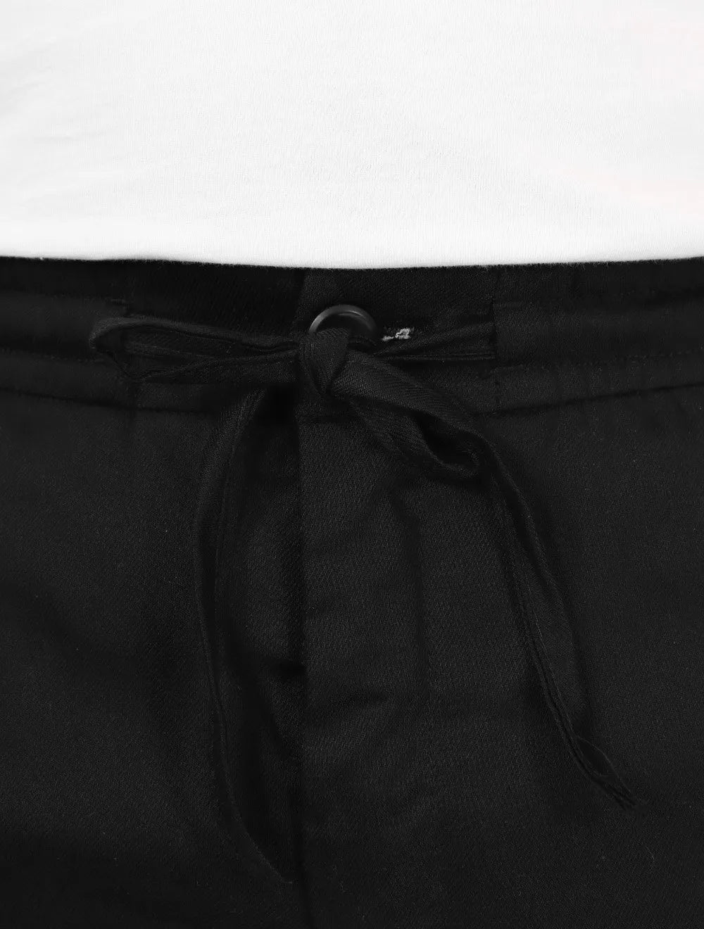 Bermuda Calvin Klein Jeans Masculina Chino Cotton Elastic Preta