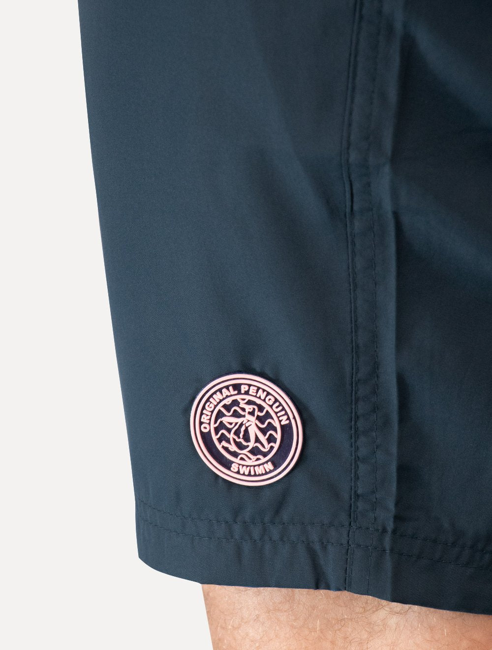 Short Original Penguin Masculino D'Água Basic Patch Azul Marinho