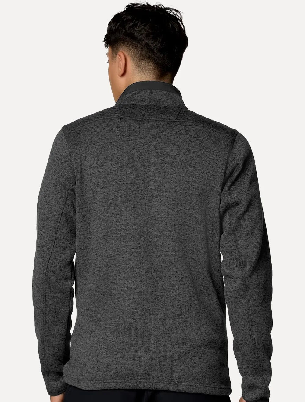 Jaqueta Columbia Masculina Fleece Sweather Weather Full Zip Preto