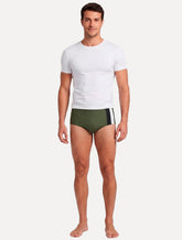 Sunga Osklen Masculina Color Band Recortes Verde