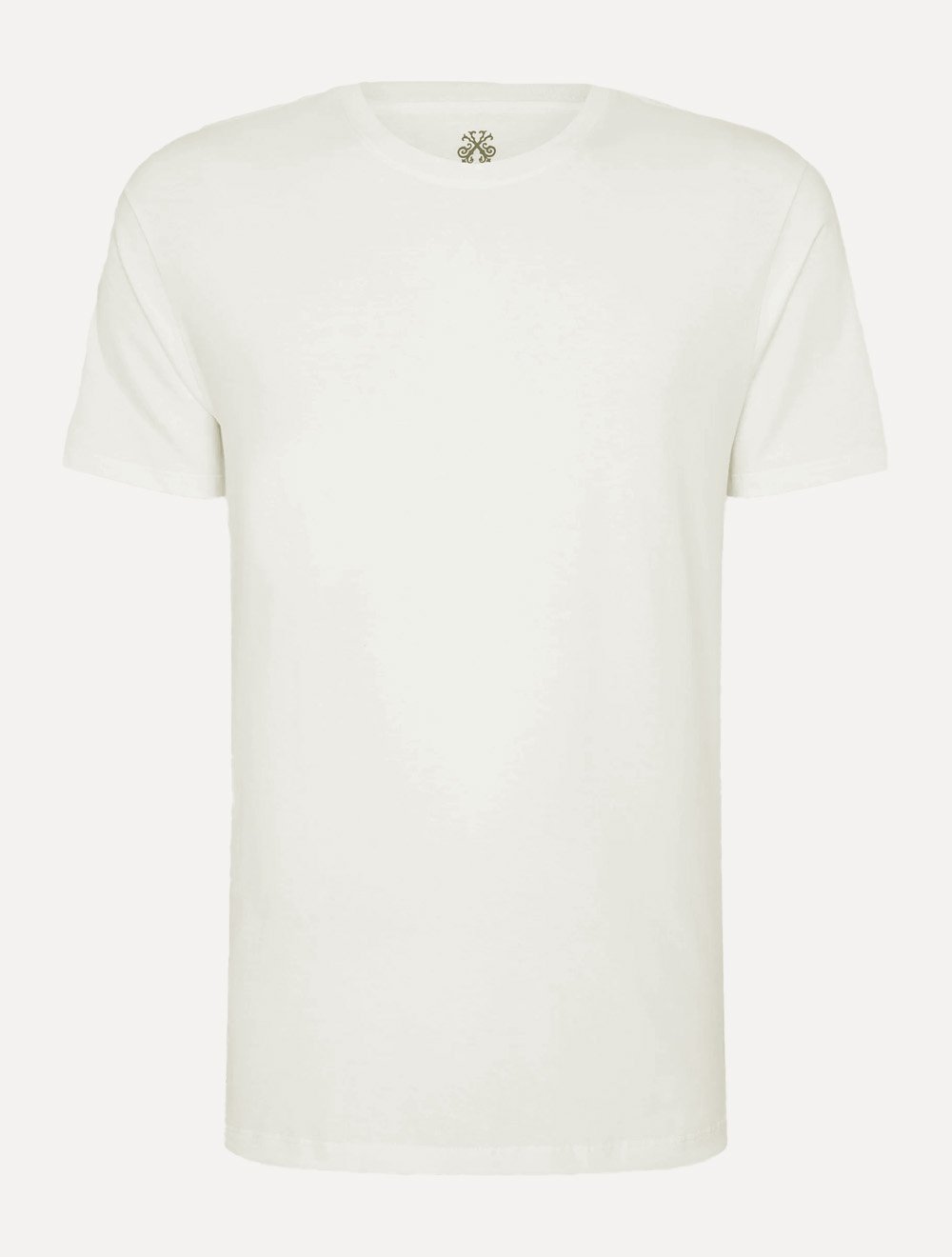 Camiseta John John Masculina Regular Fit Basic Off White