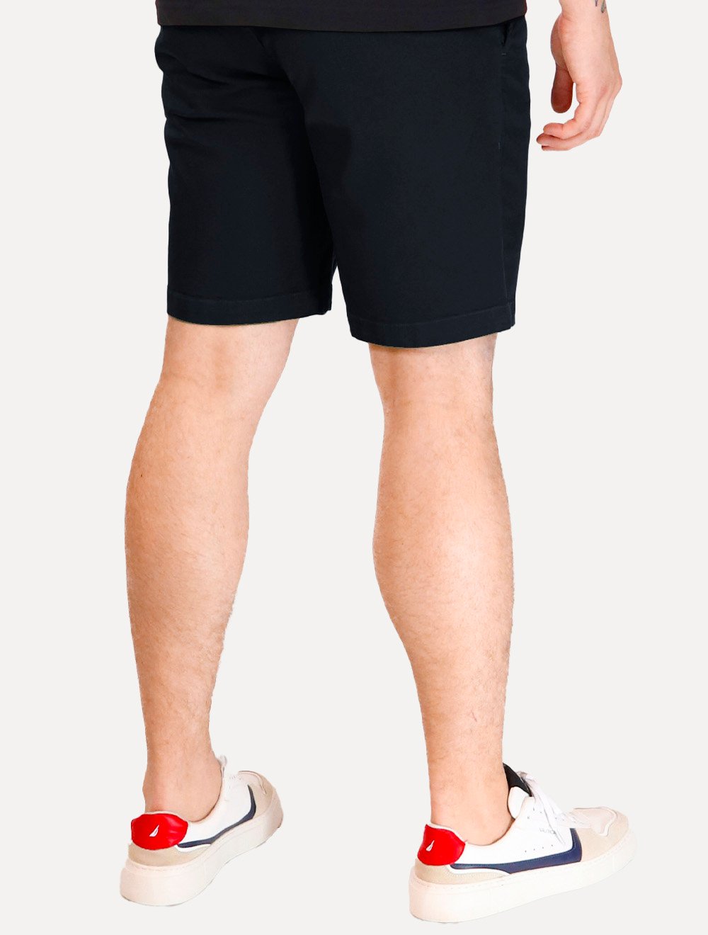 Bermuda Aramis Masculina Chino Cotton Sarja Azul Marinho