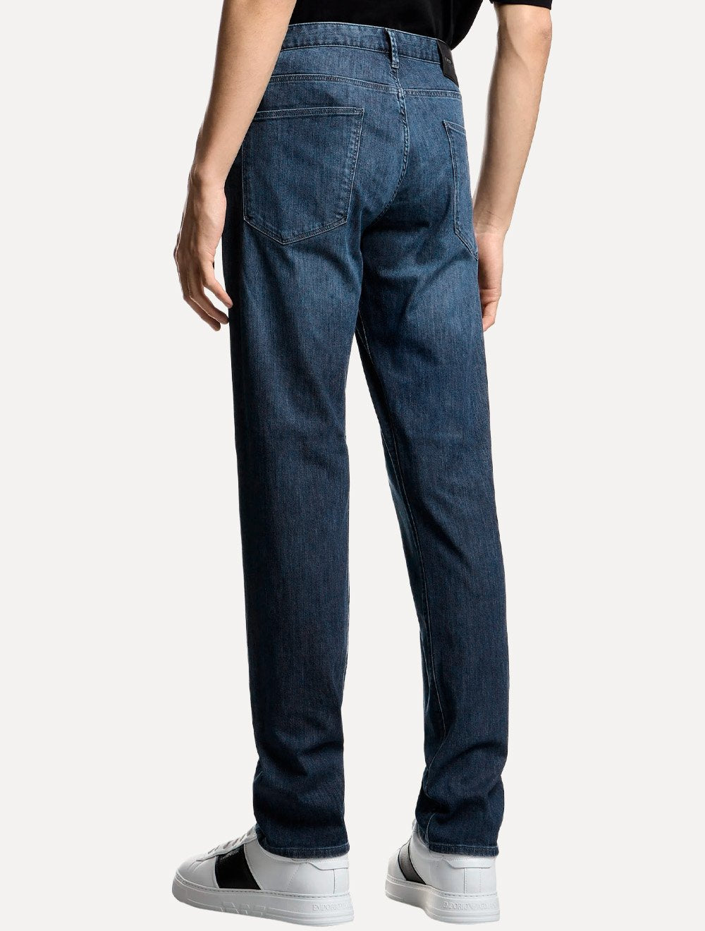 Calça Jeans Empório Armani Masculina J06 Slim Fit Azul