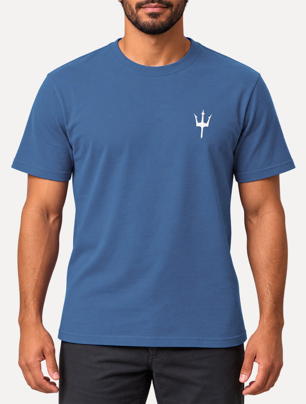 Camiseta Osklen Masculina Regular Vintage Tridente Azul