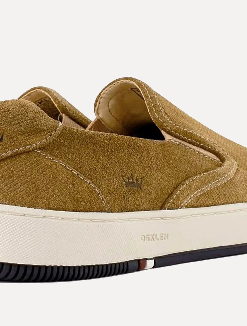 Tênis Osklen Masculino Slip On Bossanova Texture Marrom