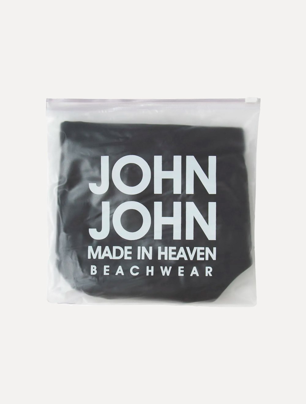 Sunga John John Masculina Zayn Black Logo Lateral Preta