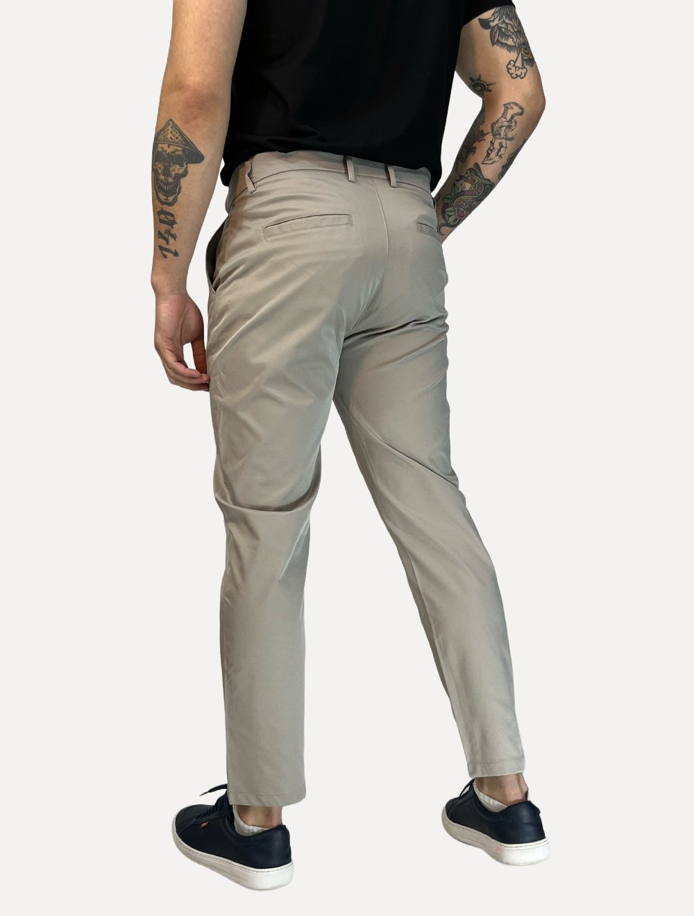 Calça Dixen Masculina Adaptive com Regulagem no Cós Caqui