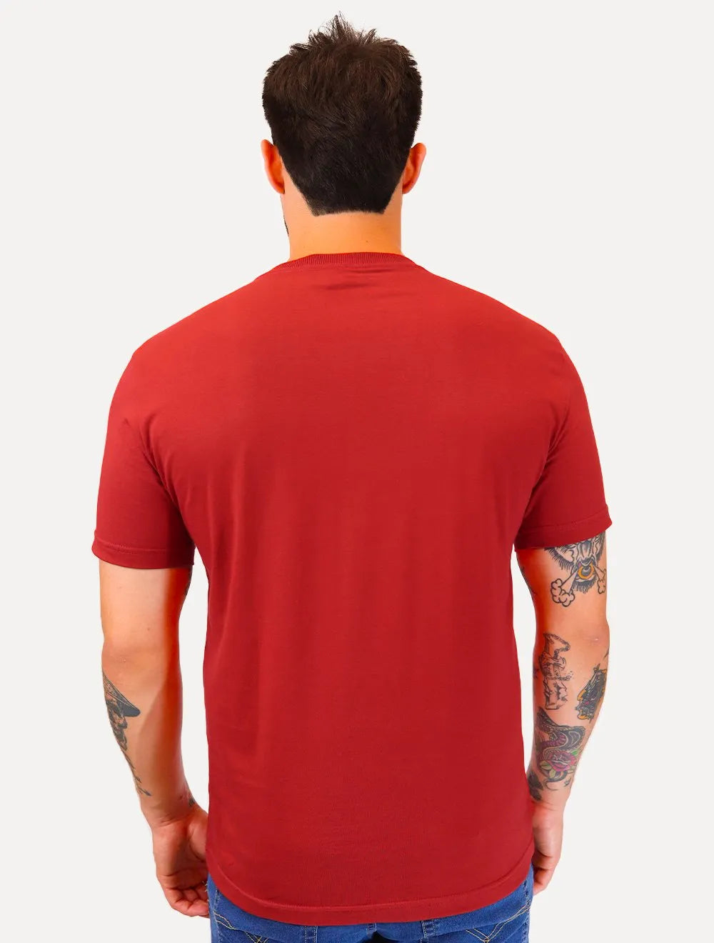 Camiseta King & Joe Masculina Circle From Everywhere Vermelho