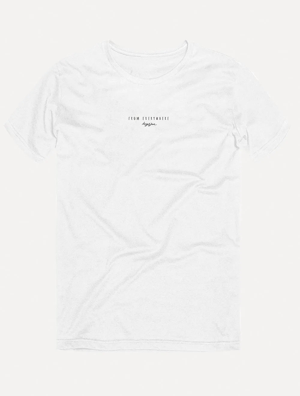Camiseta King & Joe Masculina Slim Respira Off-White