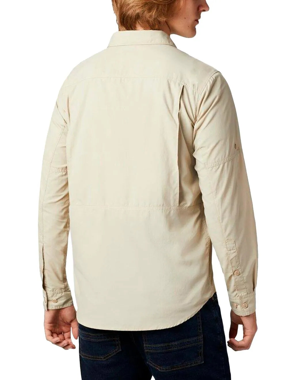 Camisa Columbia Silver Ridge II Fossil Cáqui Claro