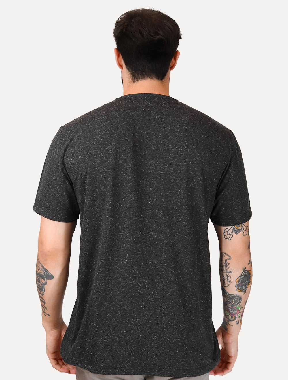 Camiseta Aramis Masculina Regular Moline Gola Portuguesa Preta