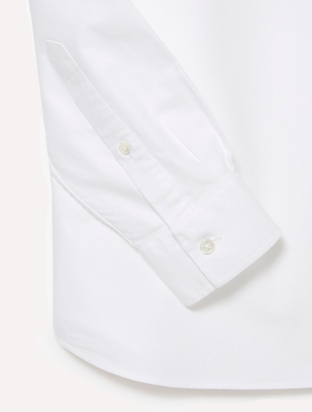 Camisa Lacoste Masculina Regular Fit Oxford Classic Branca