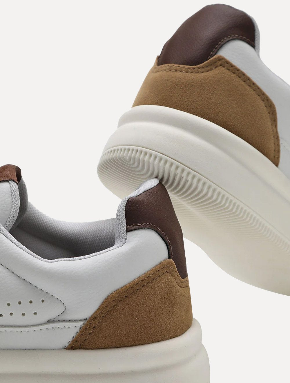 Tênis Reserva Masculino Couro Troy Palha Branco