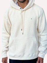 Blusa Reserva Masculina Hoodie Sherpa Off-White