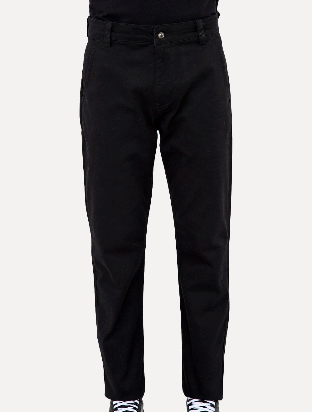 Calça Tommy Hilfiger Masculina de Sarja Brooklyn Preta
