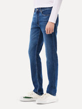 Calça Lacoste Masculina Jeans Classic Slim Fit Azul