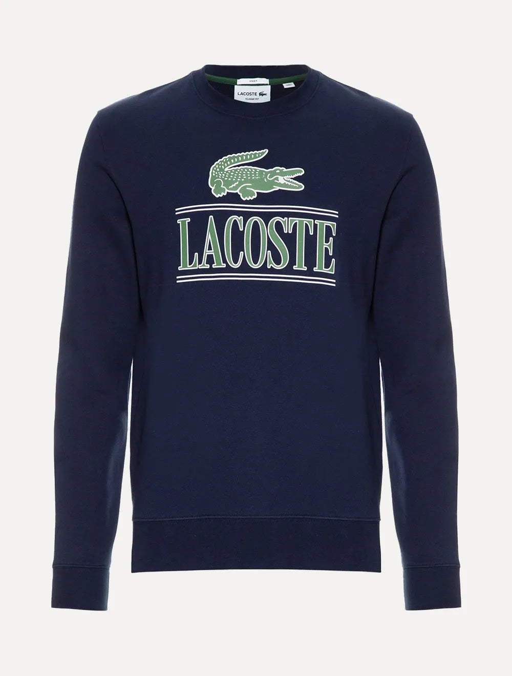 Moletom Lacoste Masculino Cotton Plush Branded Jogger Azul Marinho
