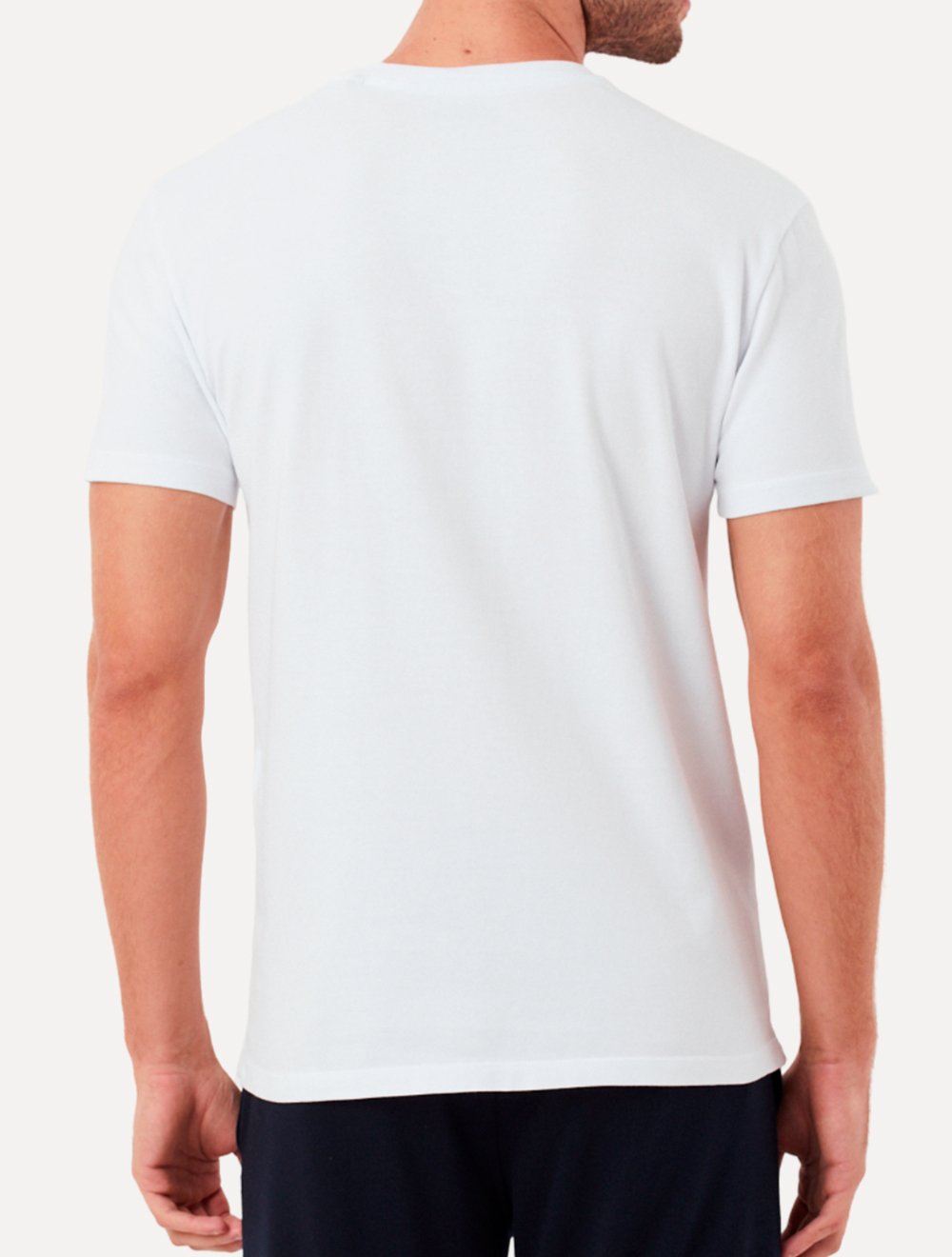 Camiseta Original Penguin Masculina Regular Logo Points Branca