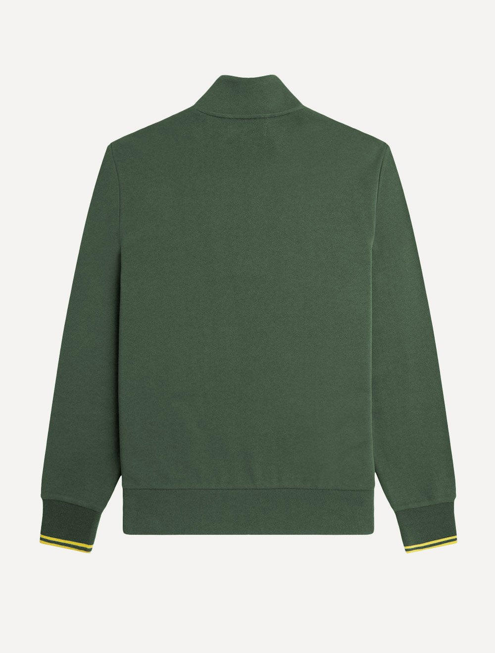 Blusa Fred Perry Moletom Masculina Regular Half Zip Verde