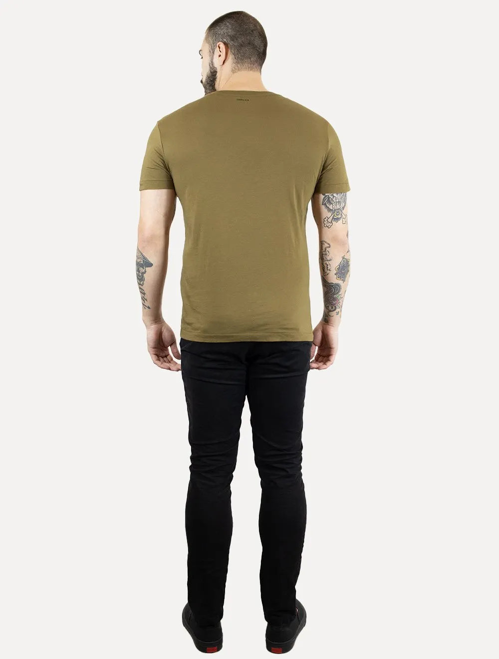 Camiseta Osklen Masculina Regular Supersoft Color Marrom