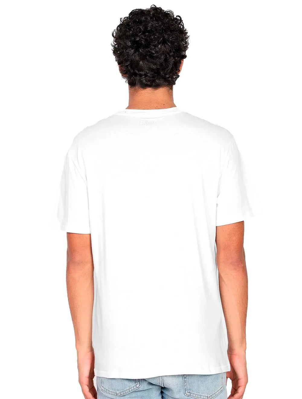 Camiseta Tommy Jeans Masculina Chest Logo Tee Branca