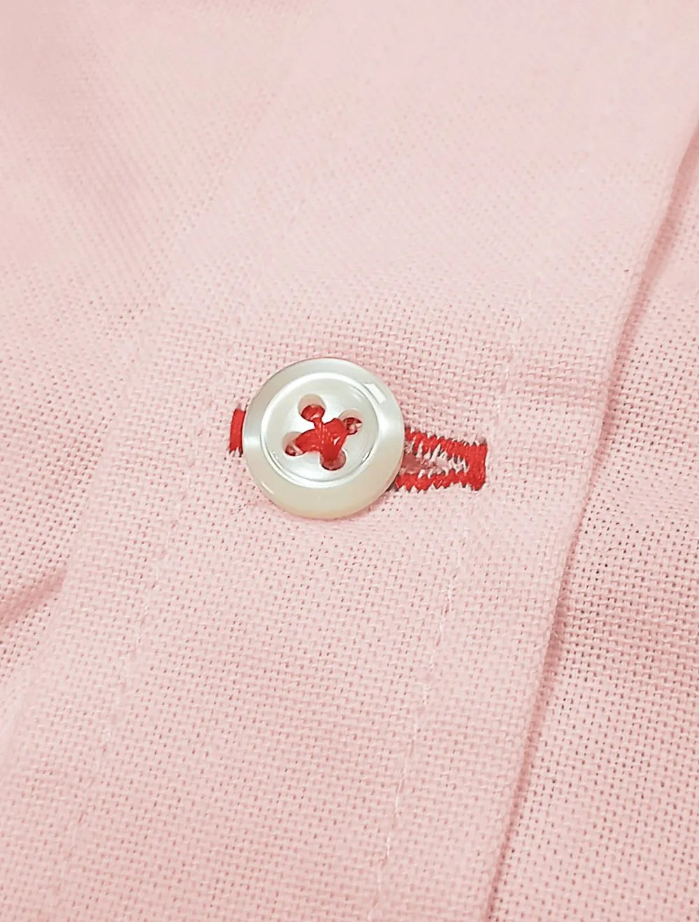 Camisa Tommy Hilfiger Masculina Regular Core Oxford Rosa Claro