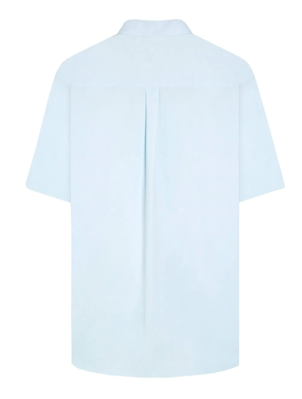 Camisa Ellus Masculina Manga Curta Tricoline LY Classic Italian Azul Claro