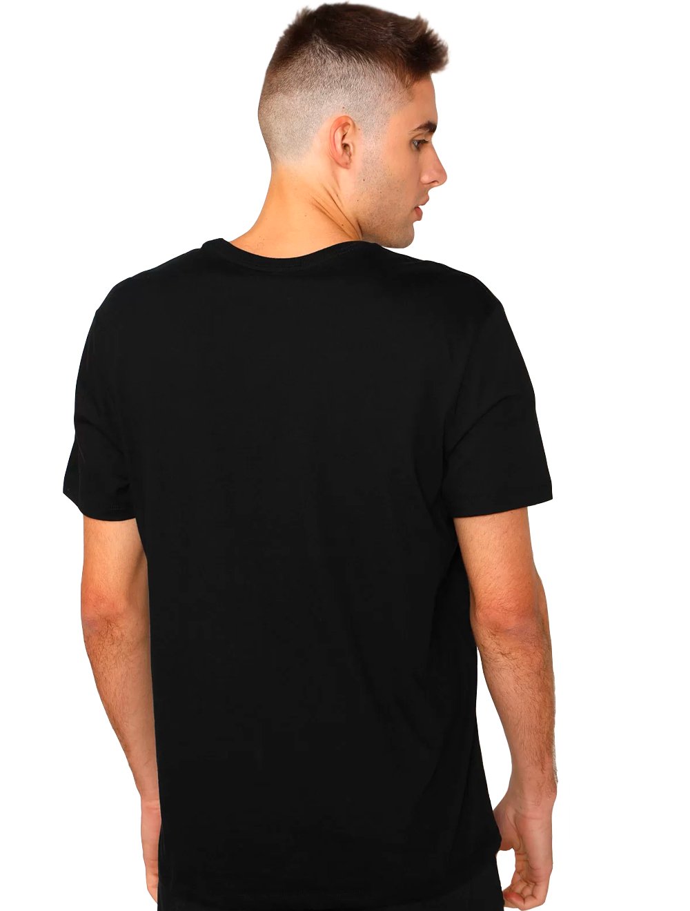 Camiseta Colcci Masculina Regular Grow Strong Preta