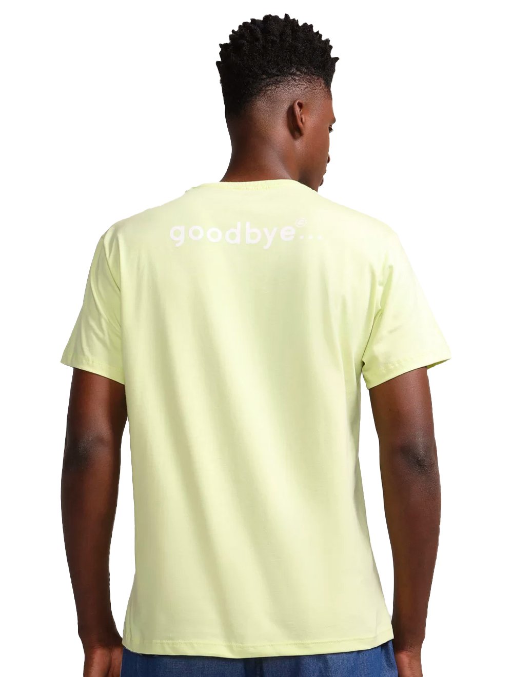 Camiseta Colcci Masculina Hello Sunny Amarela